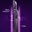 Protective TPU Case for iPhone 15 Pro Electroplating Anti-Scratch Phone Cover AG Matte Phone Case - Purple - 4