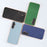 For Samsung Galaxy S23 FE Litchi Texture Phone Case Nano Electroplating Cowhide Leather Coated TPU+PC Cover - Black - 5