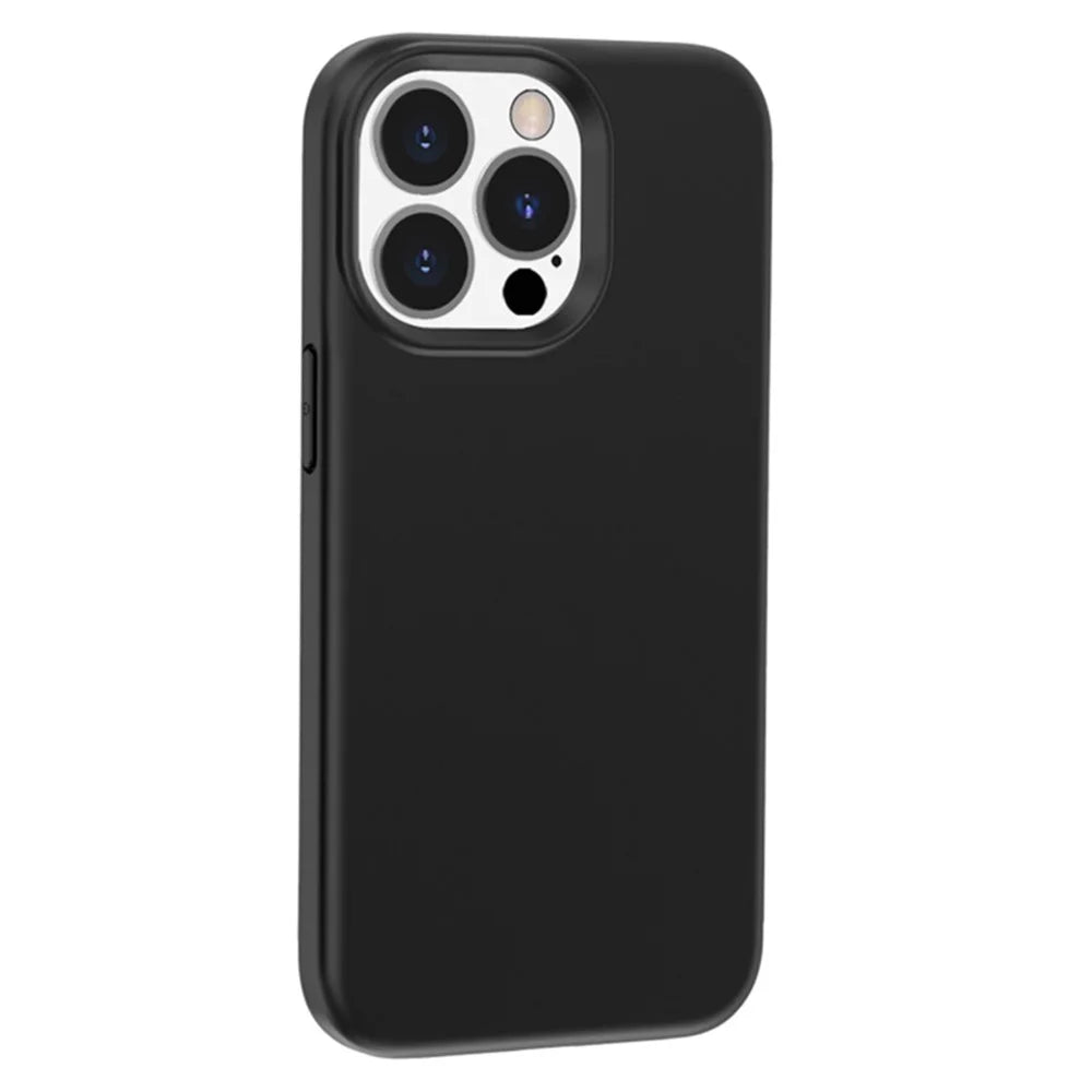 For iPhone 15 Pro Skin-touch Phone Case TPU+PC Shell Thickened Drop Protection Phone Cover - 5