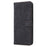 For TECNO Phantom X2 5G / X2 Pro 5G RFID Blocking Phone Case Folio Flip Leather Wallet Stand Cover with Strap - Black - 5