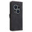 For TECNO Phantom X2 5G / X2 Pro 5G RFID Blocking Phone Case Folio Flip Leather Wallet Stand Cover with Strap - Black - 6