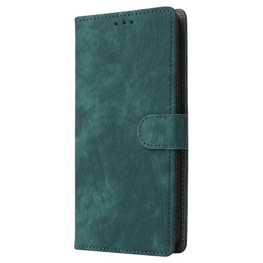 For Nothing Phone (2) Anti-drop Phone Case RFID Blocking Leather Wallet Stand Cover with Strap - Green - 5