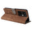 For OnePlus Nord CE3 5G / Oppo K11 5G RFID Blocking Cell Phone Case Leather Wallet Stand Cover with Strap - Brown - 4