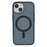 For iPhone 15 Plus Matte Phone Case Compatible with MagSafe PC+TPU Back Cover - Black - 3
