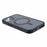 For iPhone 15 Plus Matte Phone Case Compatible with MagSafe PC+TPU Back Cover - Black - 5