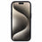 Matte TPU + PC Phone Case for iPhone 15 Translucent Drop-proof Anti-fingerprint Phone Protective Cover - Purple - 2