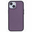 Matte TPU + PC Phone Case for iPhone 15 Translucent Drop-proof Anti-fingerprint Phone Protective Cover - Purple - 3