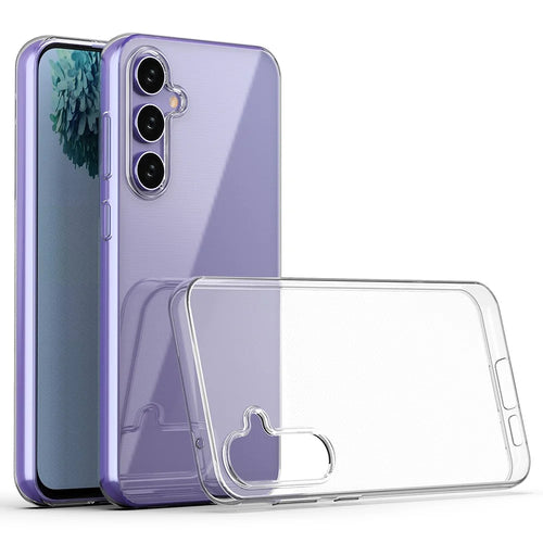 TPU Phone Case For Samsung Galaxy S23 FE , Ultra-Thin Cell Phone Cover Transparent Shell - 1