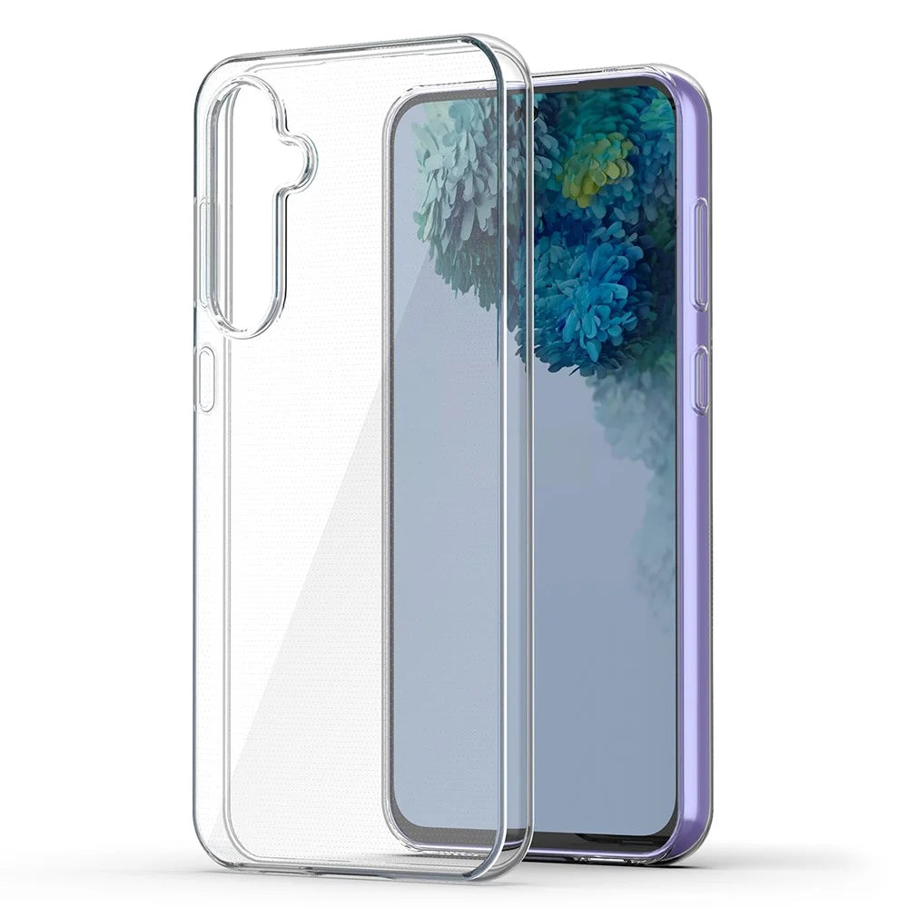 TPU Phone Case For Samsung Galaxy S23 FE , Ultra-Thin Cell Phone Cover Transparent Shell - 2