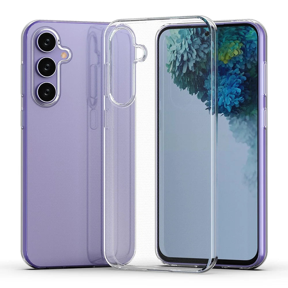 TPU Phone Case For Samsung Galaxy S23 FE , Ultra-Thin Cell Phone Cover Transparent Shell - 3