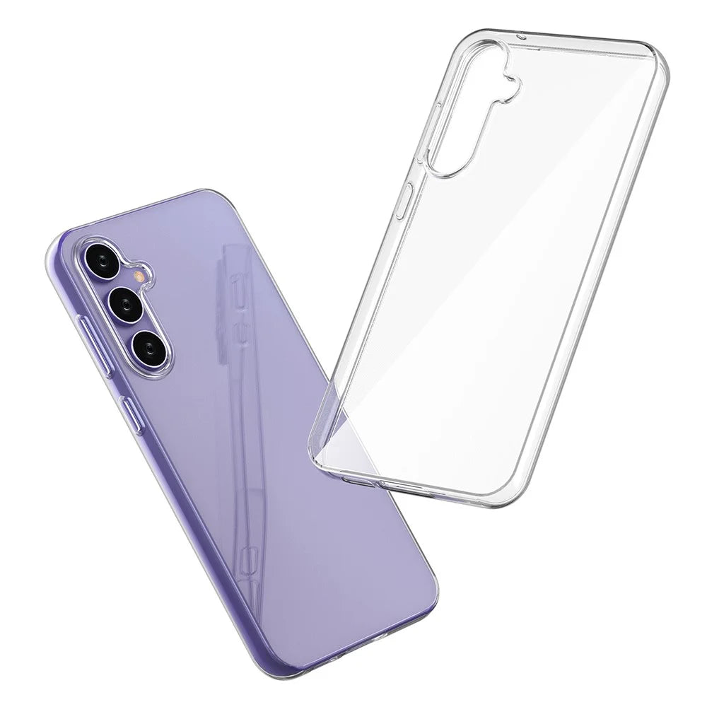 TPU Phone Case For Samsung Galaxy S23 FE , Ultra-Thin Cell Phone Cover Transparent Shell - 5