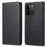 DF-05 For iPhone 15 Pro Max PU Leather Smartphone Case RFID Blocking Phone Stand Cover Wallet - Black - 1