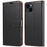001 For iPhone 15 Pro Max Magnetic Closure Phone Case RFID Blocking Wallet  PU Leather Stand Cover - Black - 1