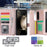 ZD 028 Shockproof Case for Samsung Galaxy Z Fold4 5G PC+PU Leather Wallet Phone Cover with Straps - Rose Gold - 7