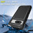Style F1 For Google Pixel 8 Drop-proof Back Case PC+TPU Anti-scratch Phone Cover - Black - 2