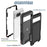 Style F1 For Google Pixel 8 Drop-proof Back Case PC+TPU Anti-scratch Phone Cover - Black - 6