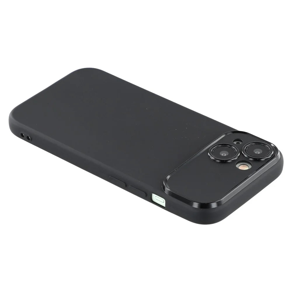 Slim-Fit TPU Phone Case for iPhone 15 , Anti-Scratch Shell Matte Protective Cell Phone Cover - Black - 5