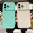 For iPhone 15 Plus Anti-Scratch Slim-Fit TPU Phone Case Matte Protective Cell Phone Cover - Cyan - 2