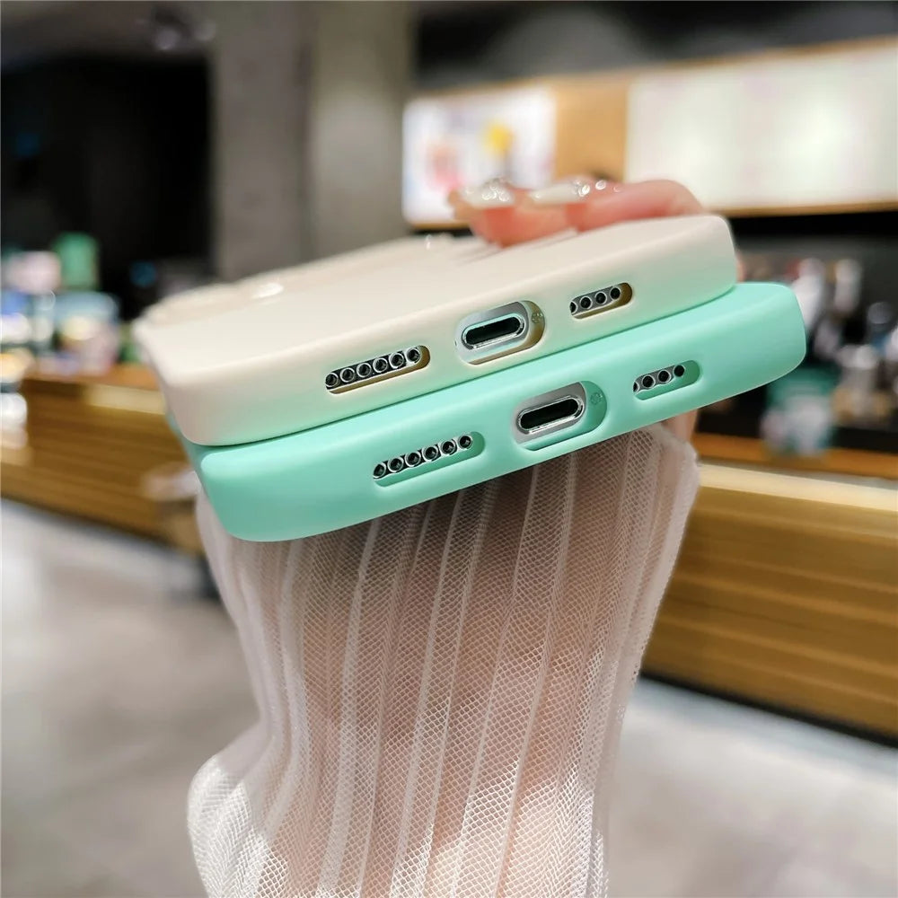 For iPhone 15 Pro Slim-Fit TPU Phone Case Matte Protective Cell Phone Cover Anti-Scratch Shell - Orange - 3