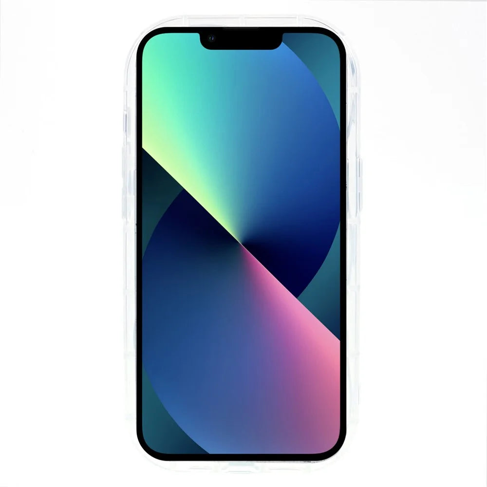 Back Cover for iPhone 13 6.1 inch , 3D Butterfly  /  Cloud Pattern Epoxy TPU Phone Case - Cloud - 2