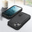 For iPhone 15 Plus PC+TPU Phone Case Shockproof Anti-Drop Cell Phone Cover with Kickstand - Black - 7