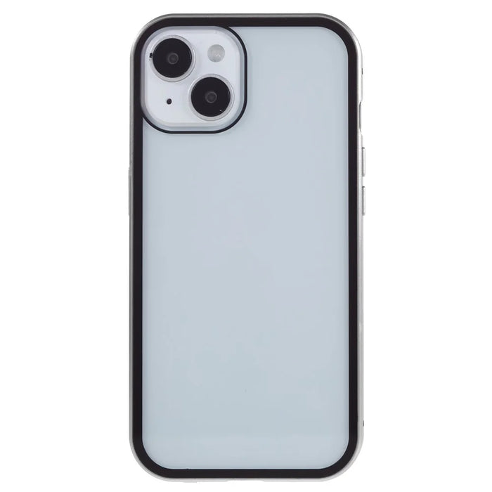 For iPhone 15 Plus Anti-Spy Phone Case Magnetic Adsorption Metal Frame + Double-sided Tempered Glass Shockproof Cover - Silver - 6