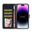 For iPhone 14 Pro Max Glittery PU Leather Flip Phone Case Wallet Stand Drop-proof Cover - Black - 2