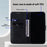For iPhone 15 Pro Max Scratch Resistant Solid Color PU Leather Wallet Case Cell Phone Stand Cover - Black - 2