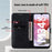 For Samsung Galaxy A34 5G Full Protection Solid Color PU Leather Wallet Case Cell Phone Stand Cover - Black - 2
