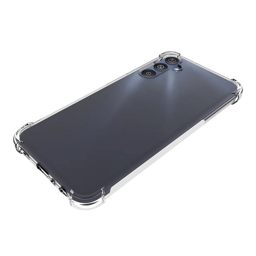 For Samsung Galaxy M34 5G / F34 5G Shockproof Phone Cover Transparent Anti-Dust TPU Phone Case - 4