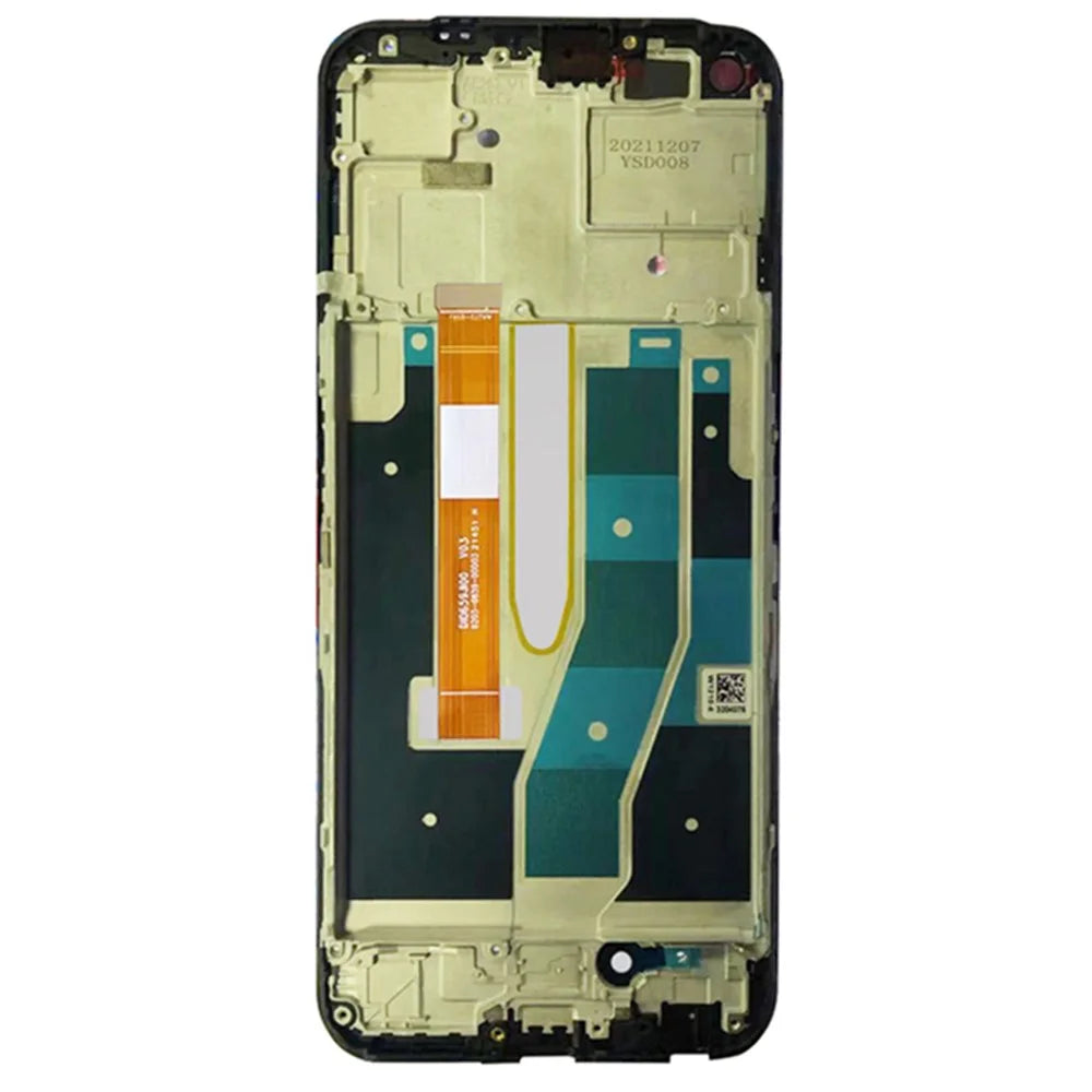 For Realme V25 OEM Grade S IPS LCD Screen and Digitizer Assembly + Frame Part (without Logo) - 2