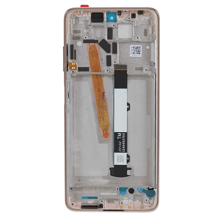 For Xiaomi Poco X3 / X3 NFC / X3 Pro Grade C LCD Screen and Digitizer Assembly + Frame Replacement Part (without Logo) - Bronze - 3