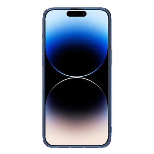 NILLKIN Nature Pro Series for iPhone 15 Pro Max PC+TPU Phone Case Drop-proof Phone Back Cover - Blue - 2