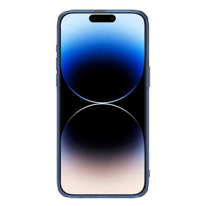NILLKIN Nature Pro Series for iPhone 15 Pro Max PC+TPU Phone Case Drop-proof Phone Back Cover - Blue - 2