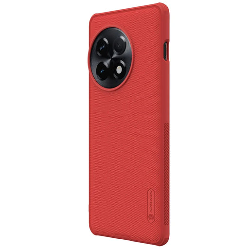NILLKIN Super Frosted Shield Pro for OnePlus Ace 2 Pro 5G PC+TPU Case Anti-scratch Matte Phone Cover - Red - 2