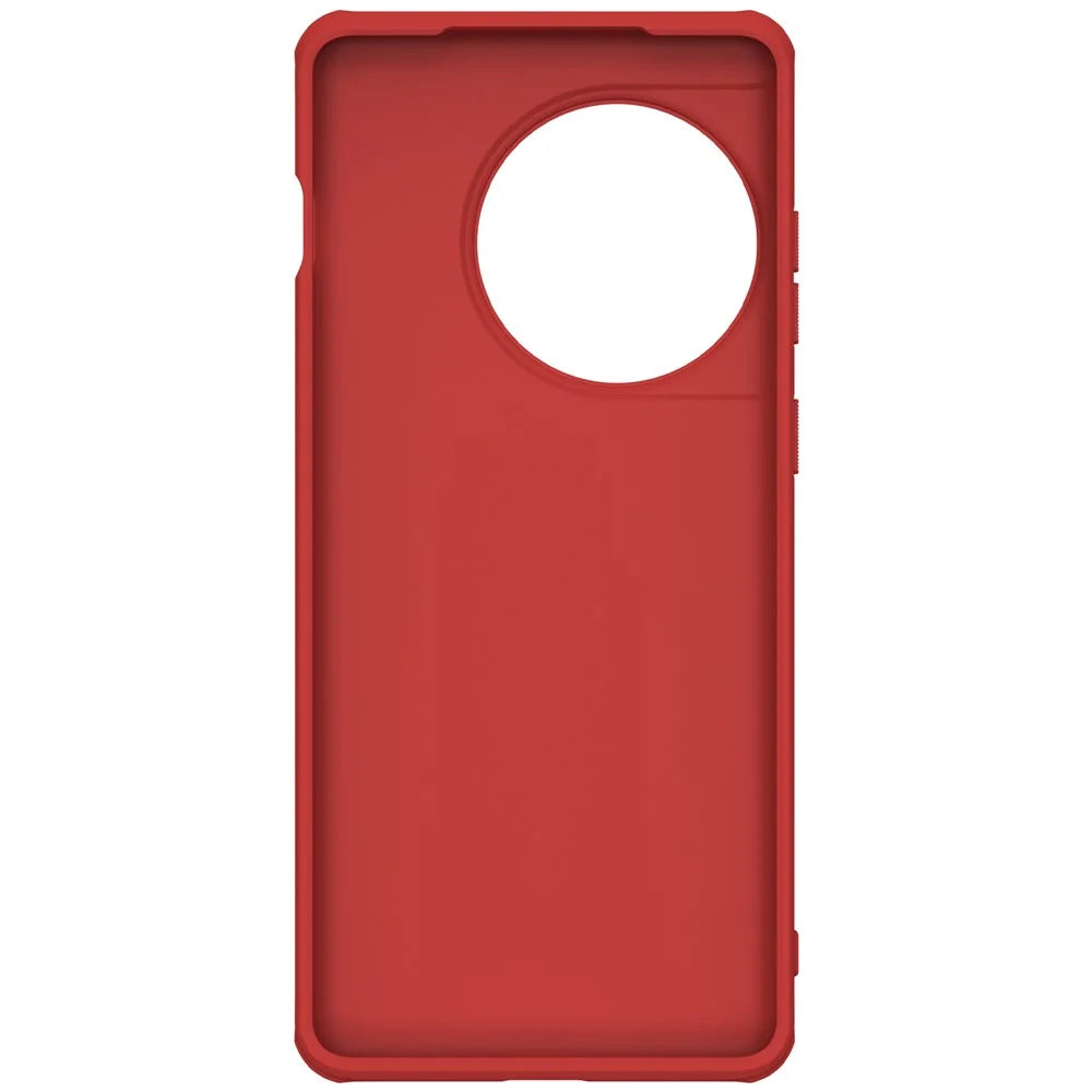 NILLKIN Super Frosted Shield Pro for OnePlus Ace 2 Pro 5G PC+TPU Case Anti-scratch Matte Phone Cover - Red - 6