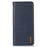 KHAZNEH For OnePlus Ace 2 Pro 5G RFID Blocking Wallet Stand Cover Genuine Cow Leather Phone Case - Blue - 6