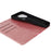 For iPhone 15 Pro Max PU Leather Wallet Phone Case Bi-color Splicing Anti-drop Stand Cover - Rose Gold+Rose - 4