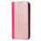 For iPhone 15 Pro Max PU Leather Wallet Phone Case Bi-color Splicing Anti-drop Stand Cover - Rose Gold+Rose - 7