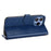 For iPhone 15 Plus PU Leather Anti-drop Phone Case Dot Imprinted Wallet Stand Cover - Sapphire - 3