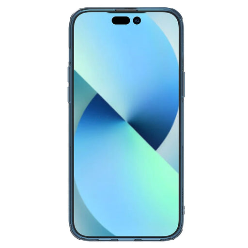 NILLKIN Nature Pro Series for iPhone 15 Plus Protective Phone Case PC Back TPU Frame Phone Cover - Blue - 2