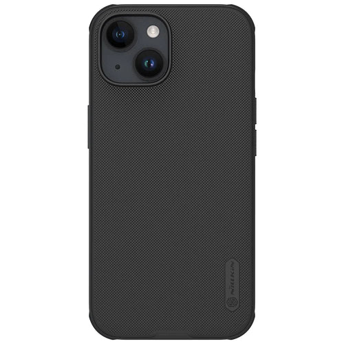NILLKIN Super Frosted Shield Pro Matte Phone Cover for iPhone 15 PC+TPU Anti-scratch Phone Case - Black - 1
