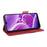 For Nokia G42 Anti-Scratch Protective Cover PU Leather Wallet Stand Phone Case Hardware Decor Shell - Rose - 3