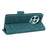 For OnePlus Ace 2 Pro 5G Cell Phone Case Shockproof Hardware Decor Stand Wallet PU Leather Cover - Blue - 4