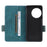 For OnePlus Ace 2 Pro 5G Cell Phone Case Shockproof Hardware Decor Stand Wallet PU Leather Cover - Blue - 5