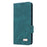 For OnePlus Ace 2 Pro 5G Cell Phone Case Shockproof Hardware Decor Stand Wallet PU Leather Cover - Blue - 6