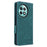 For OnePlus Ace 2 Pro 5G Cell Phone Case Shockproof Hardware Decor Stand Wallet PU Leather Cover - Blue - 7