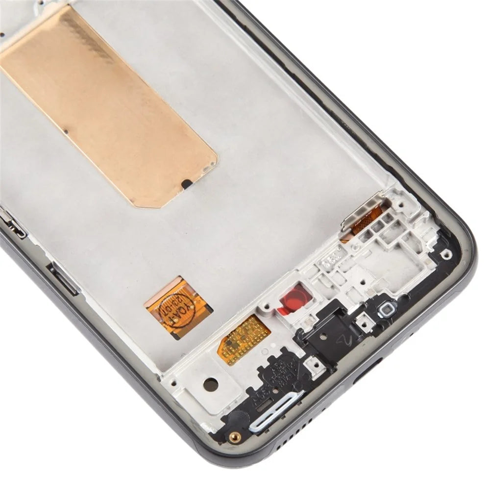 For Samsung Galaxy A54 5G A546 OEM Grade S AMOLED Screen and Digitizer Assembly + Frame Part (without Logo) - Black - 4