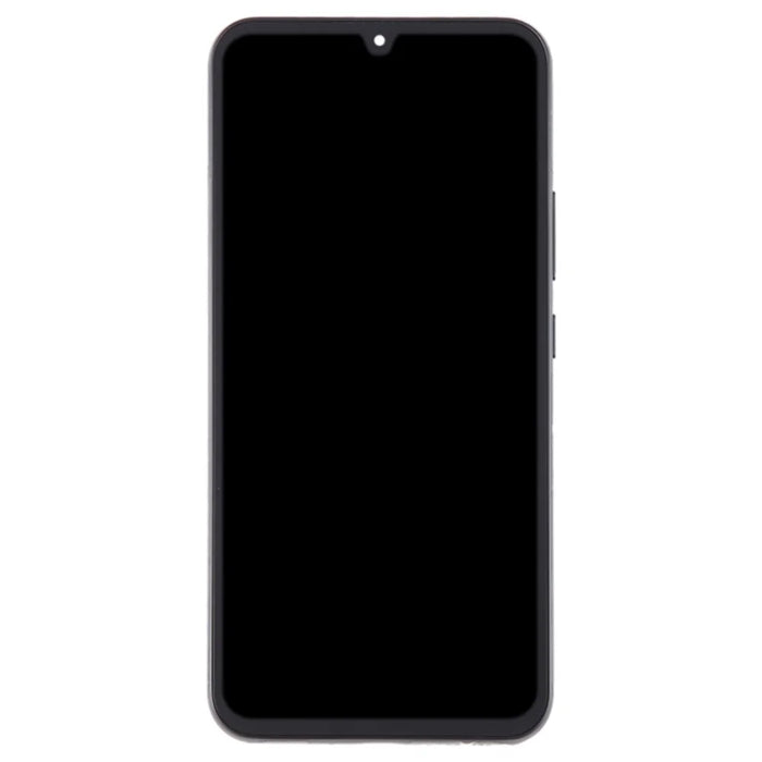 For Samsung Galaxy A34 5G A346 OEM Grade S AMOLED Screen and Digitizer Assembly + Frame Repair Part (without Logo) - Black - 2