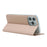 For iPhone 15 Pro Max PU Leather Stand Phone Cover Card Holder Magnetic Closing Case - Rose Gold - 3